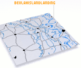 3d view of Beulah Island Landing