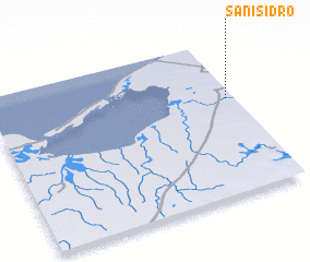 3d view of San Isidro