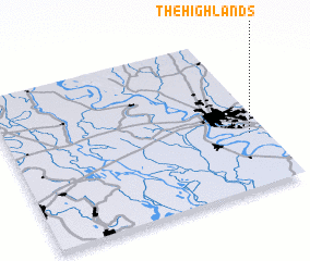 3d view of The Highlands