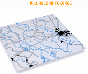 3d view of Village Saint George