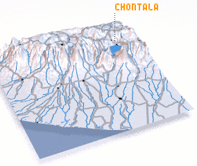 3d view of Chontalá