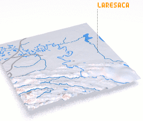 3d view of La Resaca