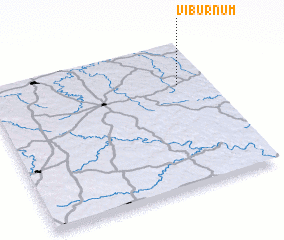 3d view of Viburnum