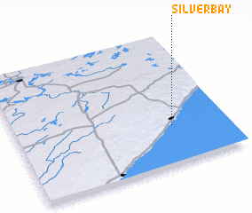 3d view of Silver Bay