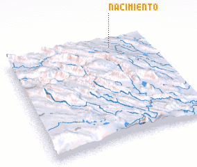 3d view of Nacimiento