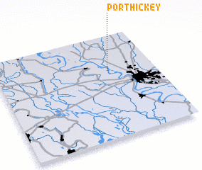 3d view of Port Hickey