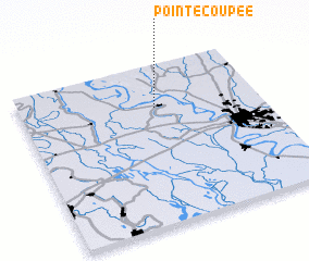 3d view of Pointe Coupee