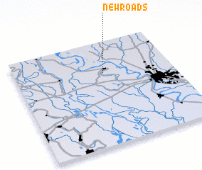 3d view of New Roads