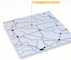 3d view of Strawberry Point