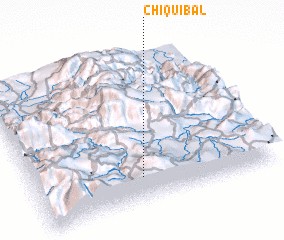 3d view of Chiquibal