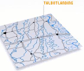 3d view of Talbot Landing