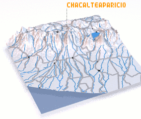 3d view of Chacalté Aparicio