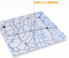 3d view of Chelly Landing