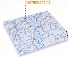 3d view of Martins Landing