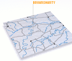 3d view of Brown Shanty