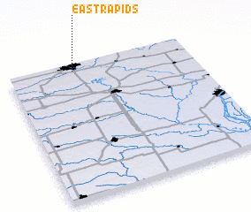 3d view of East Rapids