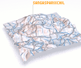 3d view of San Gaspar Ixchil