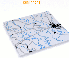 3d view of Champagne