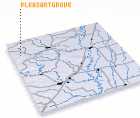 3d view of Pleasant Grove