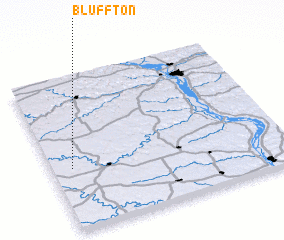 3d view of Bluffton