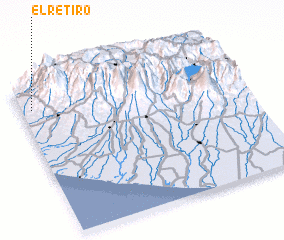 3d view of El Retiro