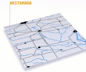 3d view of West Amana