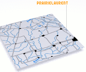 3d view of Prairie Laurent