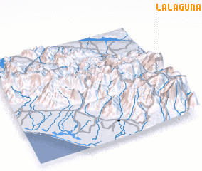 3d view of La Laguna