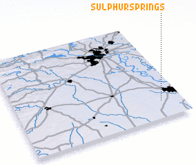 3d view of Sulphur Springs