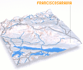 3d view of Francisco Saravia