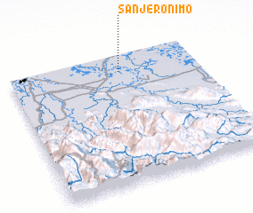 3d view of San Jerónimo