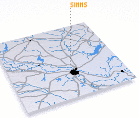 3d view of Simms