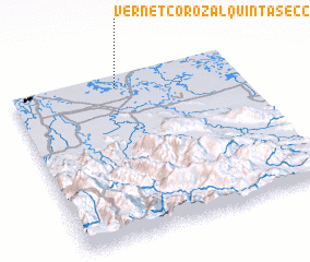 3d view of Vernet Corozal Quinta Sección