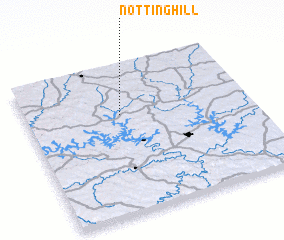 3d view of Nottinghill