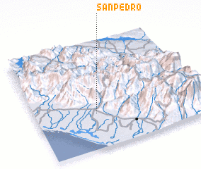 3d view of San Pedro