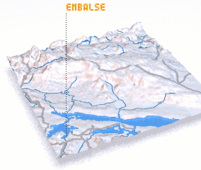 3d view of Embalse