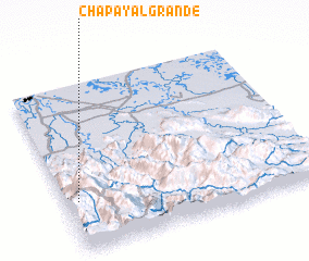 3d view of Chapayal Grande