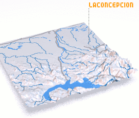 3d view of La Concepción