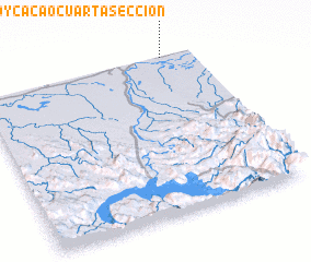 3d view of Plátano y Cacao Cuarta Sección