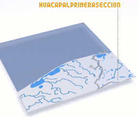 3d view of Huacapal Primera Sección