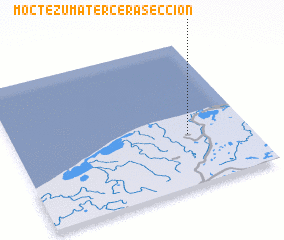 3d view of Moctezuma Tercera Sección