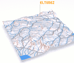 3d view of El Túnez