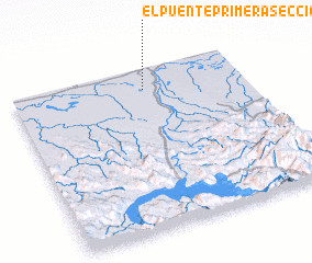 3d view of El Puente Primera Sección