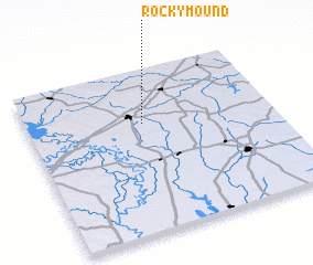 3d view of Rocky Mound