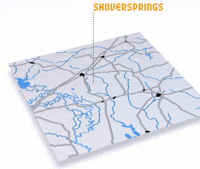 3d view of Shover Springs