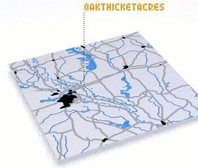 3d view of Oak Thicket Acres