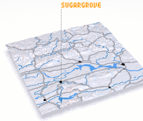 3d view of Sugar Grove