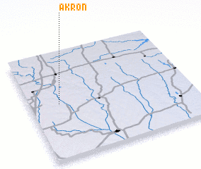 3d view of Akron