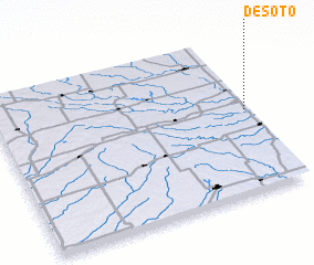 3d view of De Soto