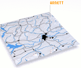 3d view of Arnett